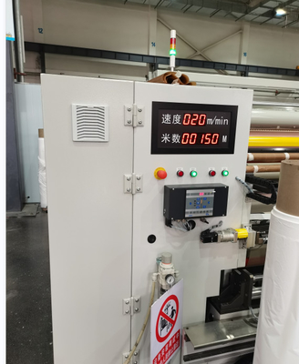 Ancho de sustrato de 2100 mm Máquina rebobinadora de bobinadora con torreta Rebobinadora Rebobinadora Fabricantes