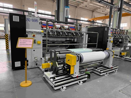 Equipo de Rebobinado y Rebobinadora con Torreta Cortadora-Rebobinadora