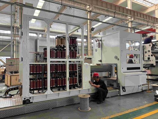 Sistemas de enfriamiento y calentamiento del sistema de equipos de metalización de doble cara, fuentes de evaporación de película base