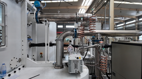 Tiempo de bombeo corto con control de frecuencia del inversor condensador metalizador de vacío